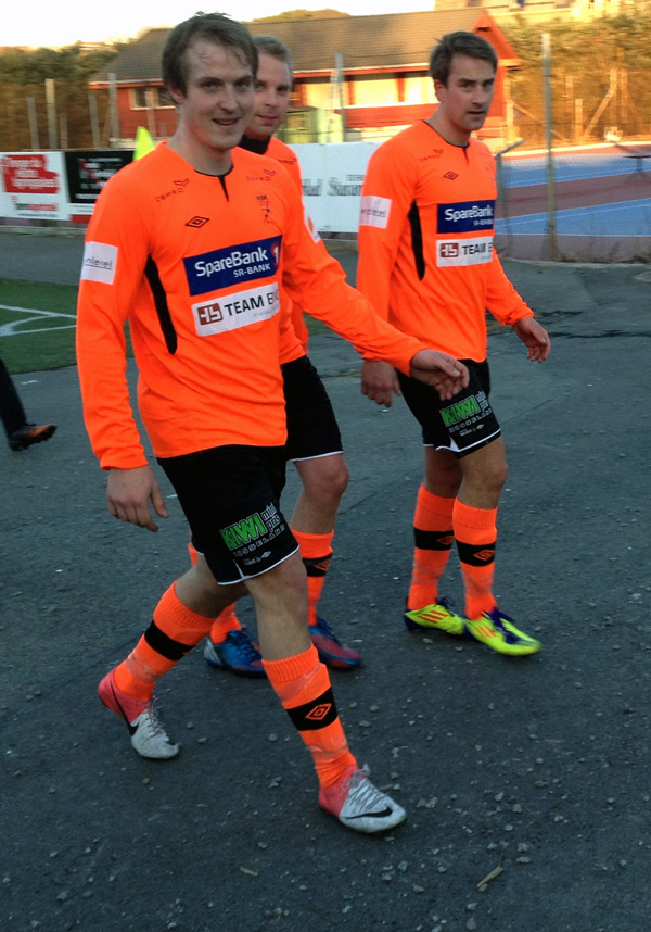Grøtteland, Serigstad og Haugland noterte seg alle for scoring i årets første seriekamp.